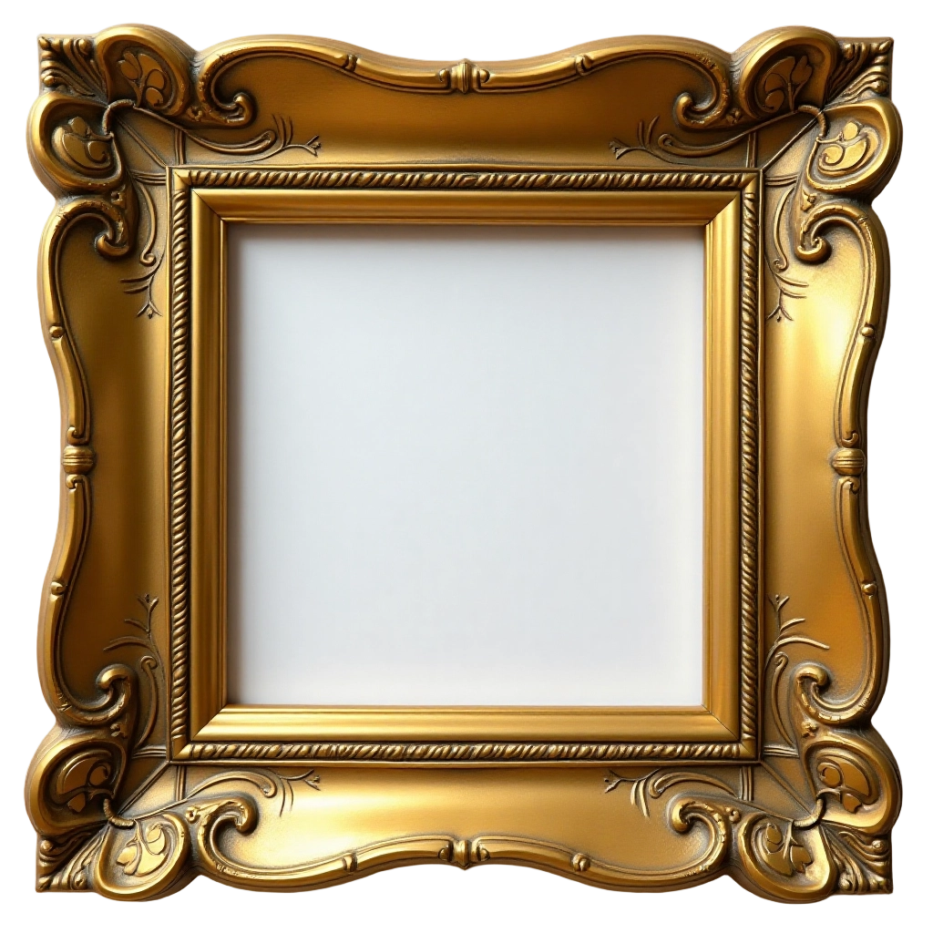 Golden Ornate Frame